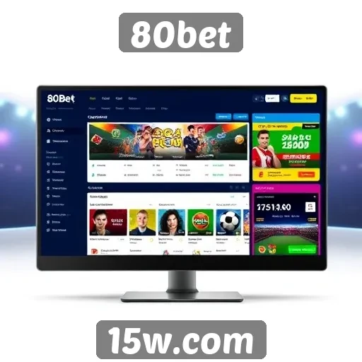 Experiência de usuário otimizada na plataforma 80bet